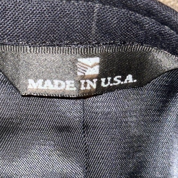 Polo University Club by Ralph Lauren Navy Pin Striped Wool Blazer - Picture 6 of 8